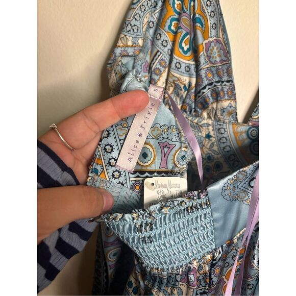 Alice and Trixie Satin Dress - Picture 5 of 8